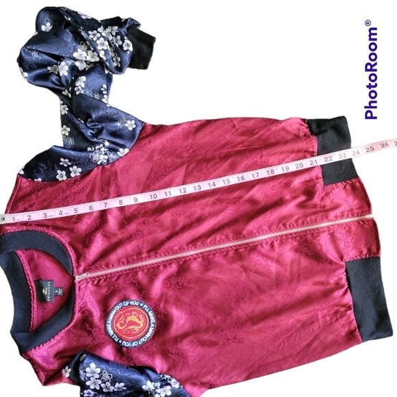 DISNEY'S PRINCESS LINE MULAN ZIP UP JACKET - S - Picture 6 of 8